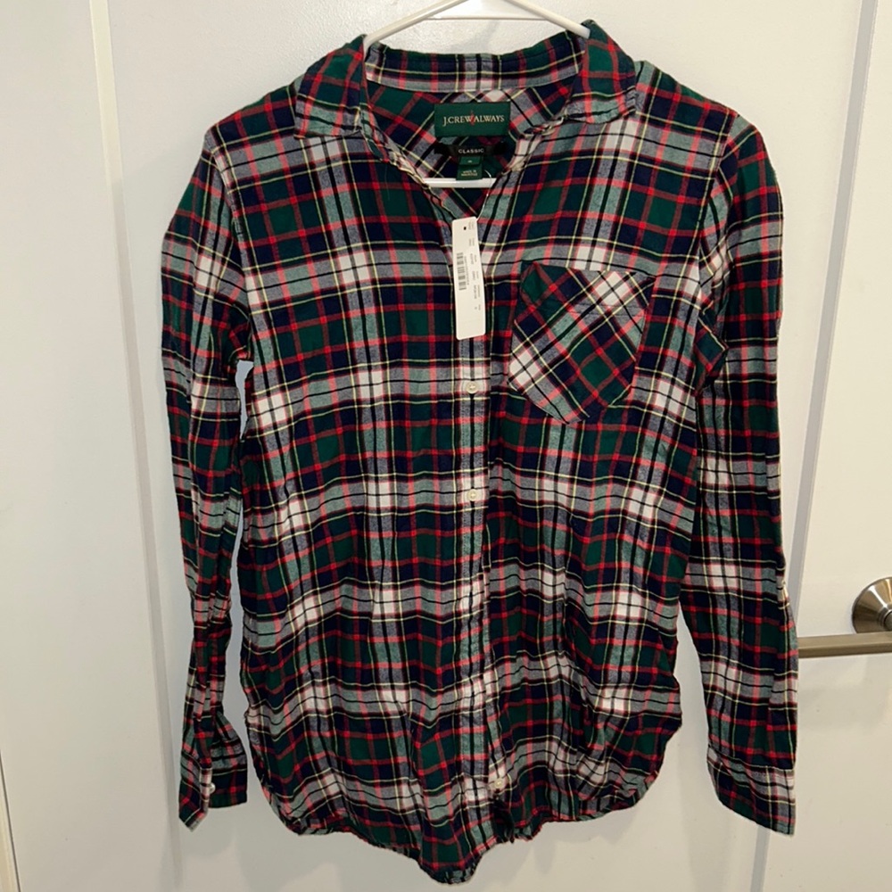 J crew women’s flannel
